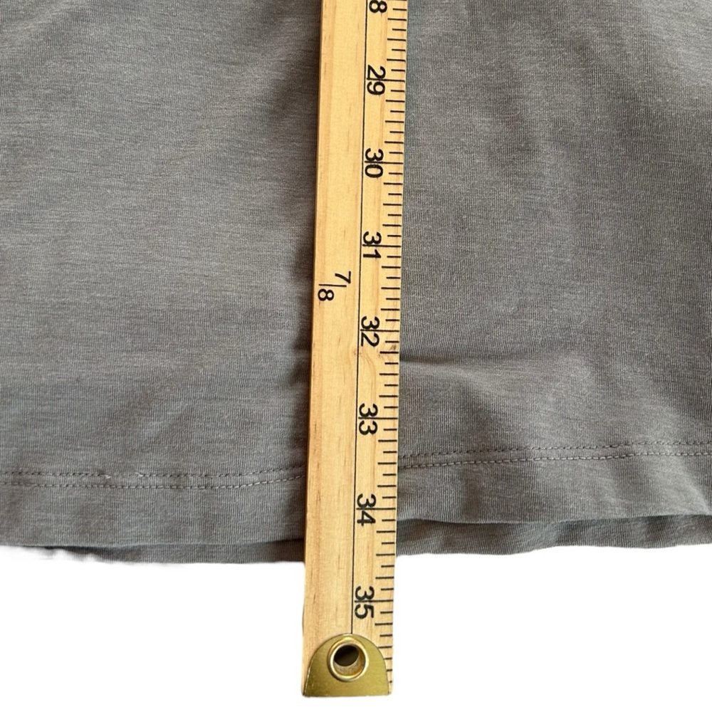 Athleta Women’s‎ Gray Adriana Wrap Front Sleeveless Dress  Sz M - Picture 6 of 8